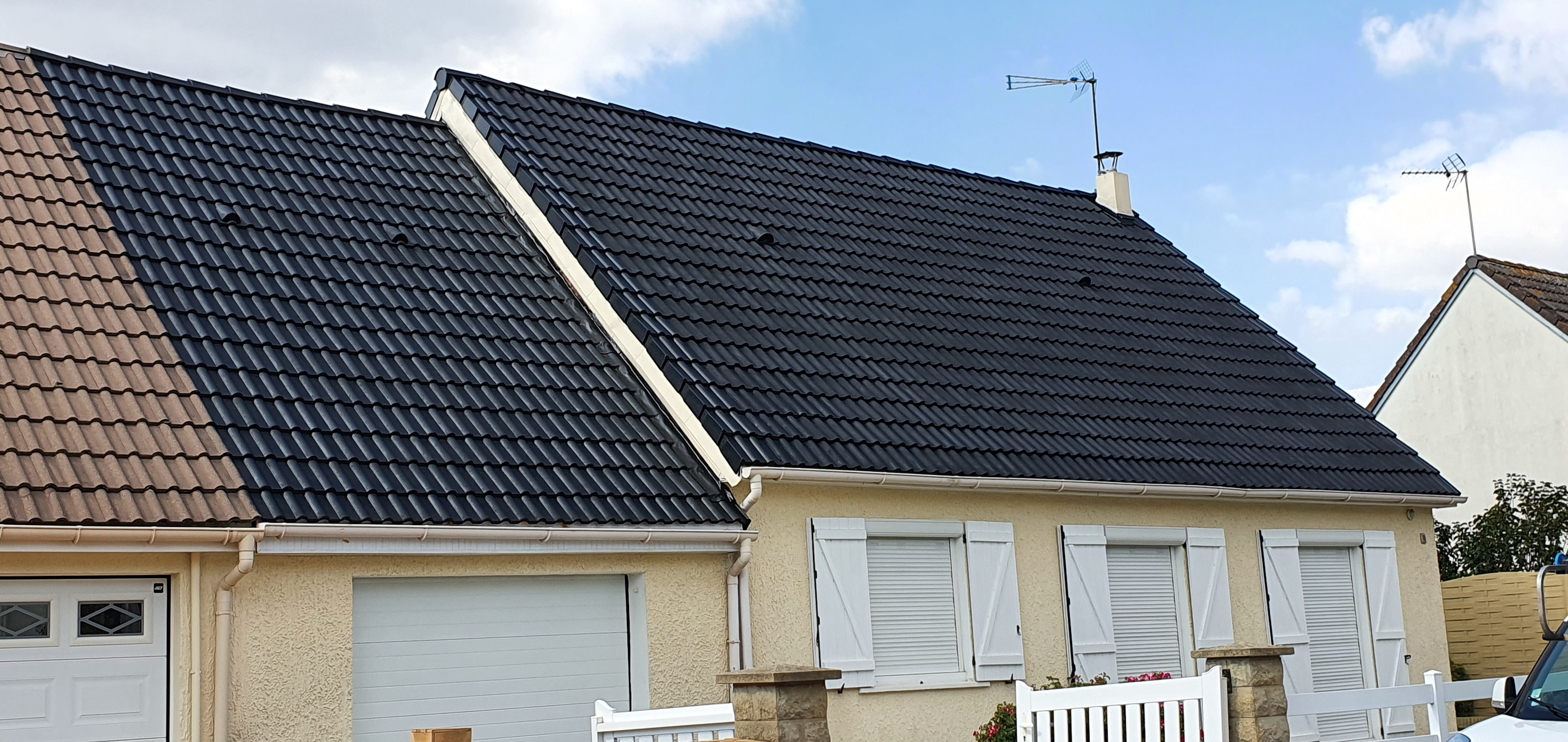 Peinture sur Toiture